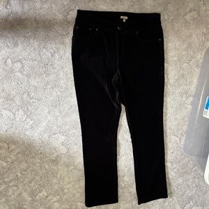 Reba… like new Beautiful Black velvet Pants